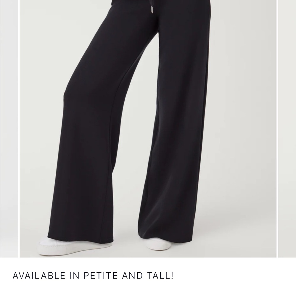 SPANX Black Wide Leg Pants